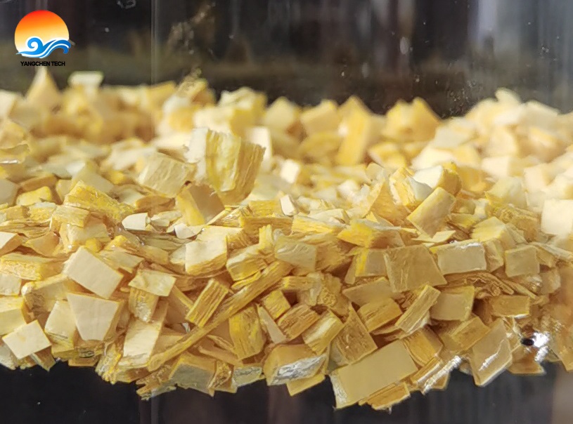 Short-cut polyimide nanofibers manufactured by Yangchen Tech