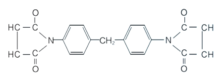Structure formula of BMI resin