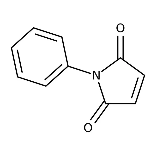 Structual formular of N-phenylmaleimide